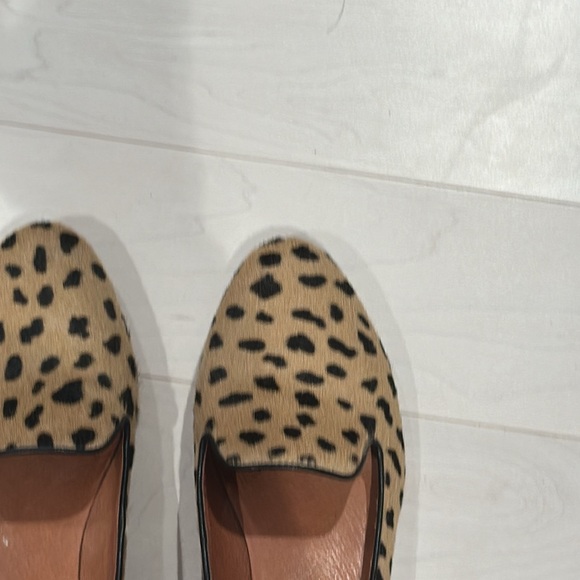Madewell cheetah print calf hair  loafer - size 8.5 - Picture 3 of 10